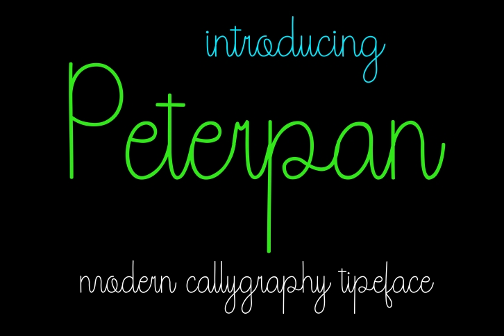 Peterpan Font Download