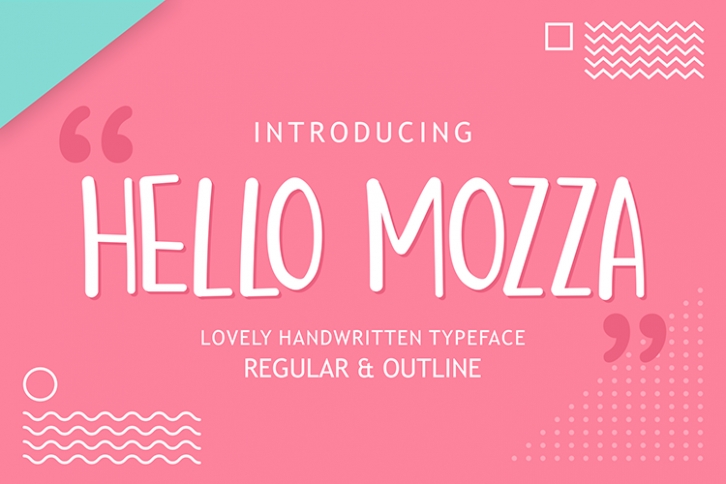 Hello Mozza Font Download