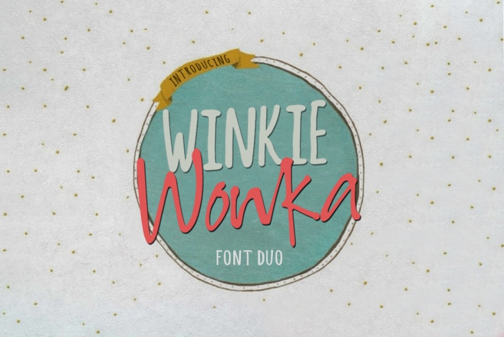 Winkie Wonka Font Duo Font Download