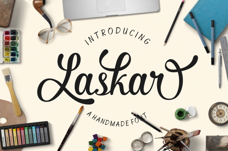 Laskar Script Font Download