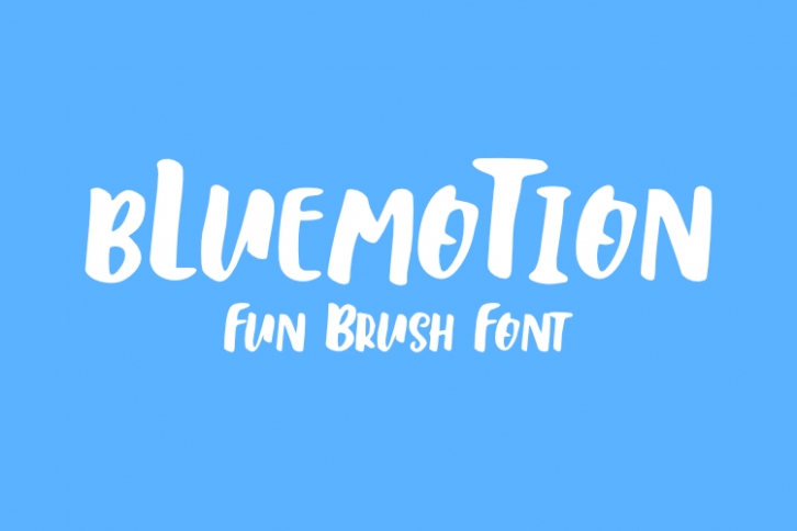 bLuemoTion Font Download