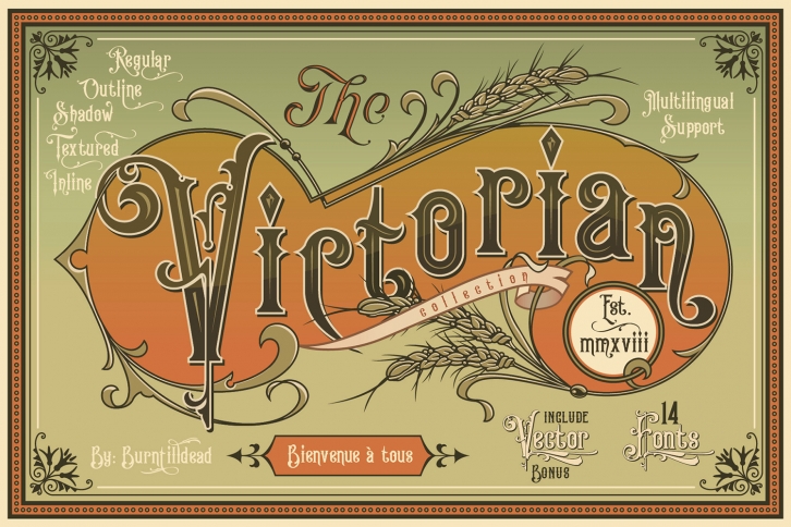 Victorian Fonts Collection Font Download