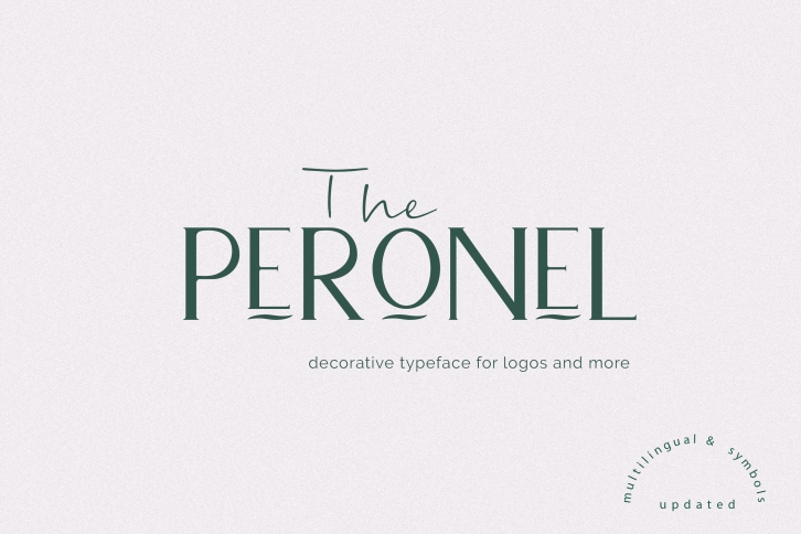 The Peronel Font Download