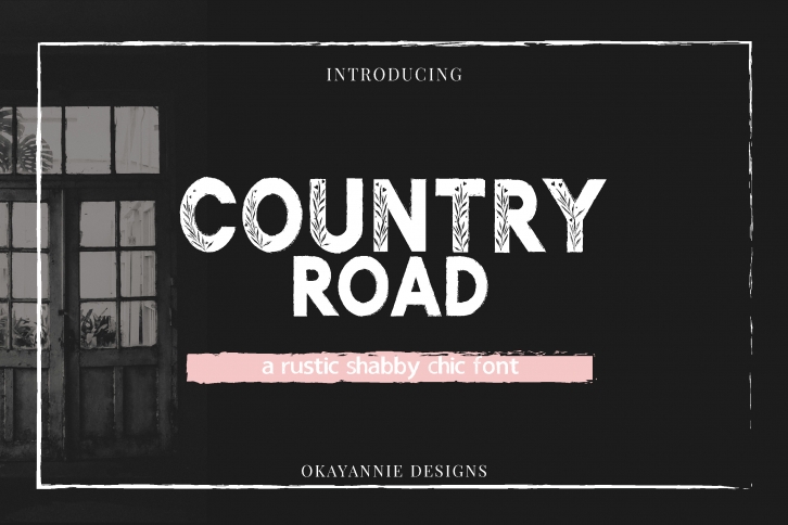 Country Road - Rustic Font Font Download