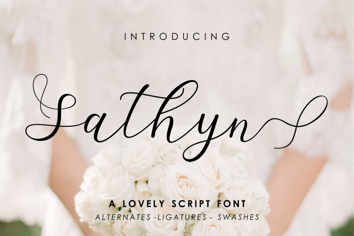Sathyn Lovely Script Font Font Download