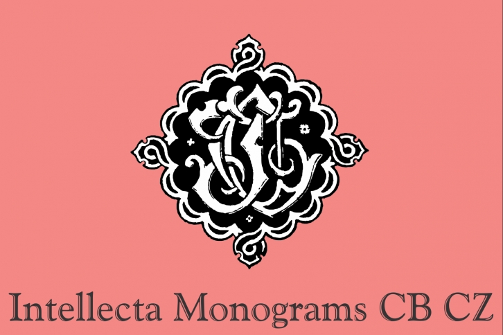 Intellecta Monograms CB CZ Font Download