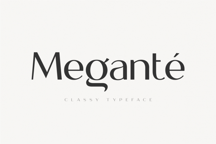 Megante - Classy Font Font Download