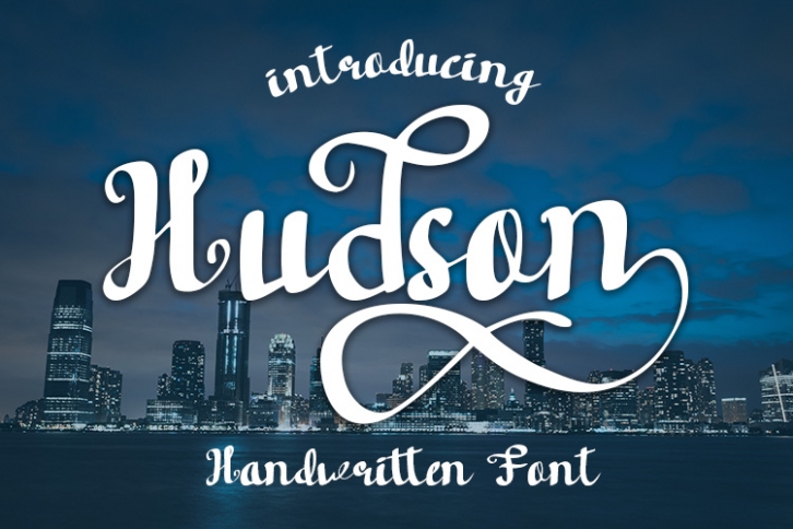 Hudson Handwritten font Font Download