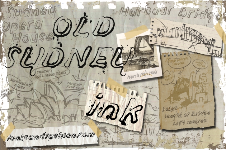 Old Sydney_Ink Font Download