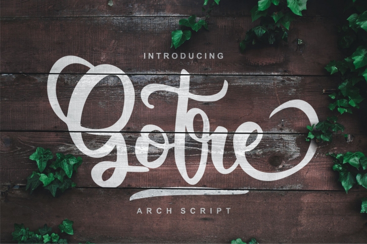 Gotre | Script Font Font Download