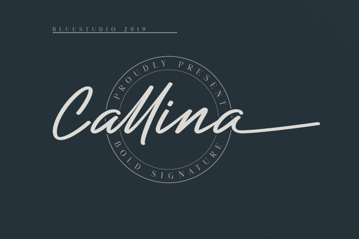 Callina  Bold Signature Font Download