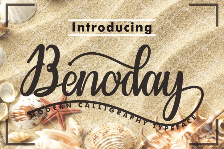 Benoday Font Download