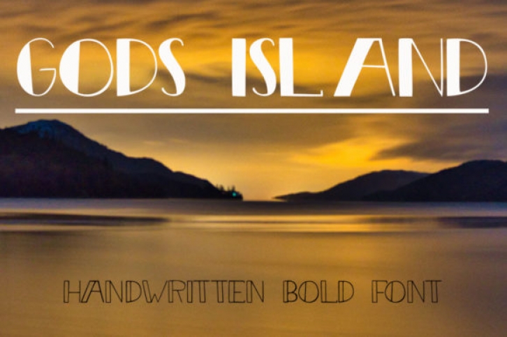 Gods Island Font Download