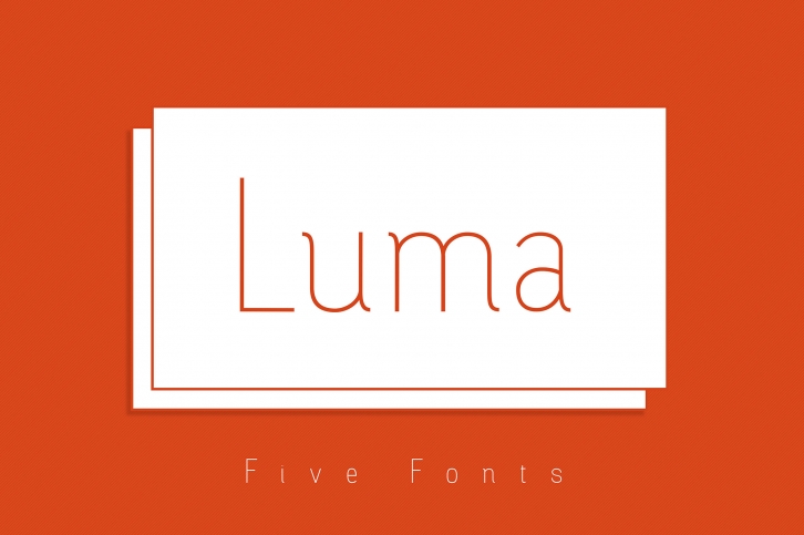 Luma - Thin Font Font Download