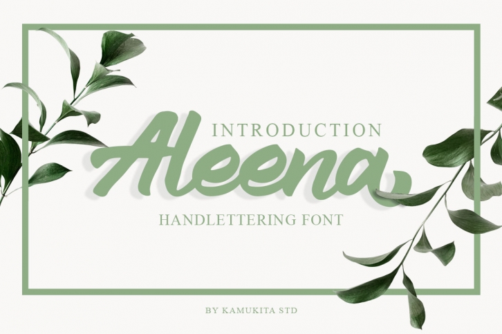 Aleena Handlettering Font Font Download