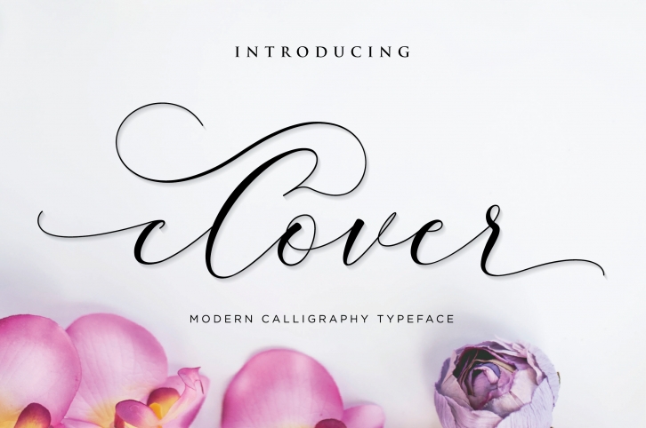 clover script Font Download