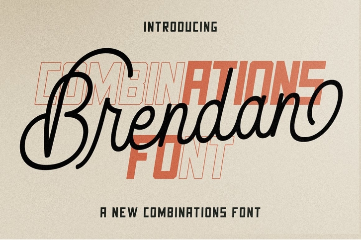 Brendan Combinations Font Download