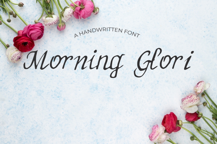 MorningGlori Font Font Download