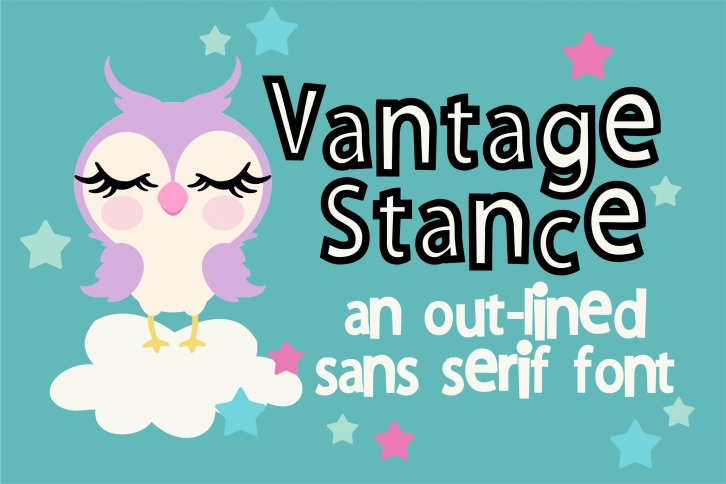 PN Vantage Stance Font Download