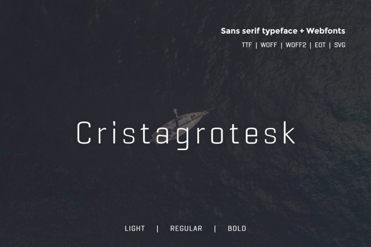 Cristagrotesk - Typeface Webfonts Font Download