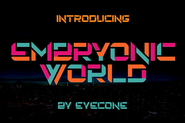 Embryonic World Font Download