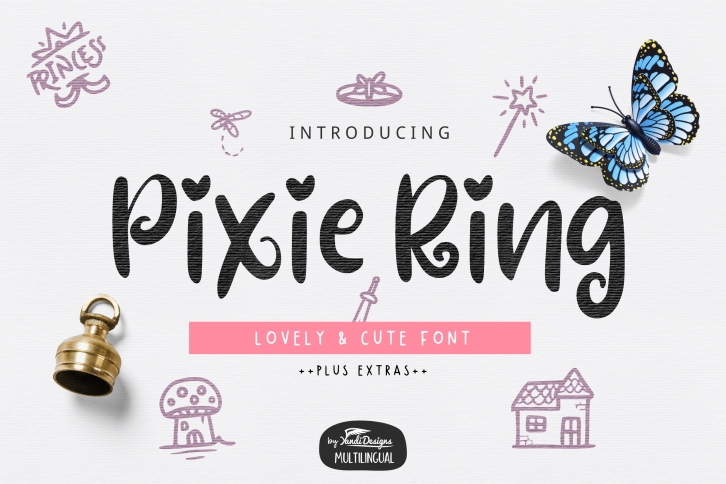 Pixie Ring Font Font Download