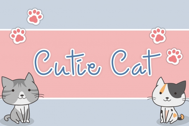 Cutie Cat Font Download