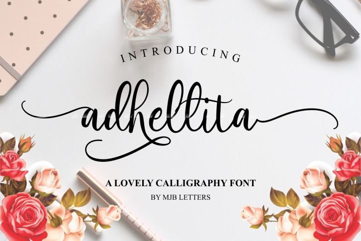 adhellita Lovely Script Font Download