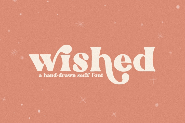 Wished - A Hand-Drawn Serif Font Font Download