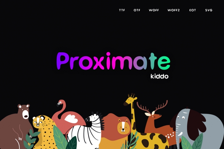 Proximate Kiddo Font Download