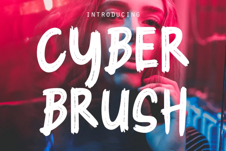Cyber Brush Font Download