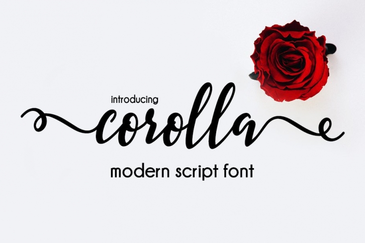 corolla Font Download