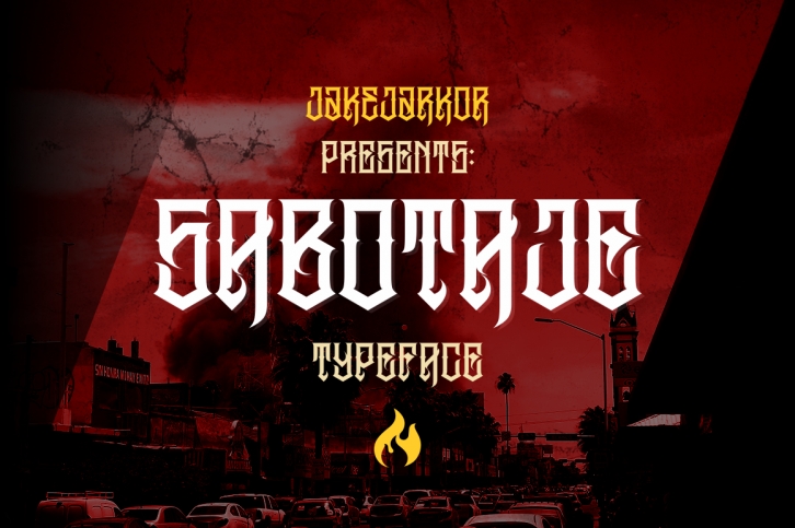 SABOTAJE Font Download