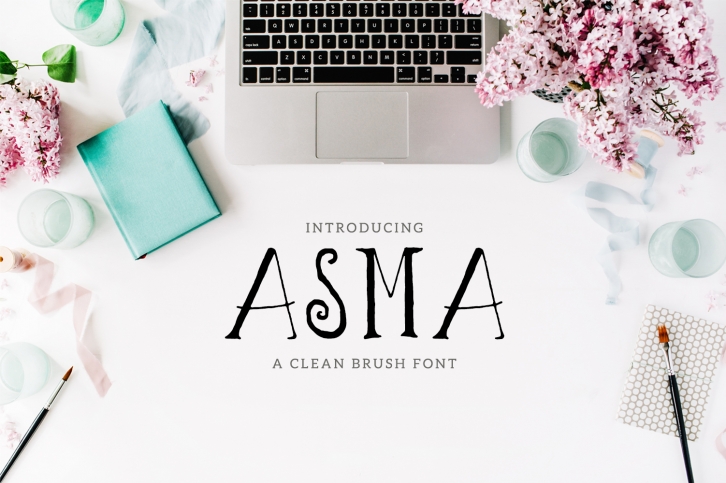 Asma Brush Font Font Download