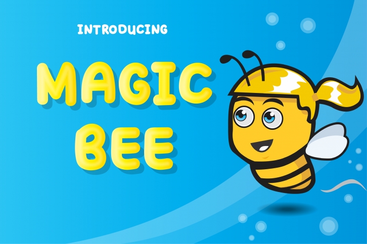 Magic Bee Display Font Font Download
