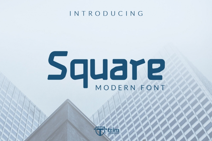 Square - Display Games Font Font Download
