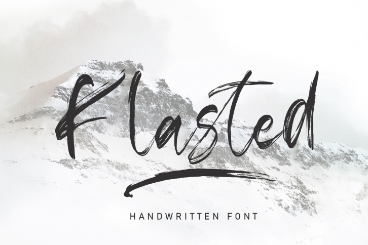 Klasted Brush Font Font Download