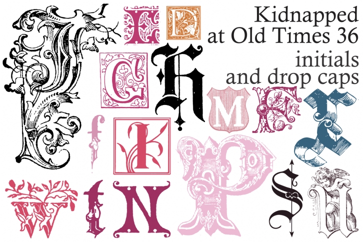 Kidnapped at Old Times 36 Font Download