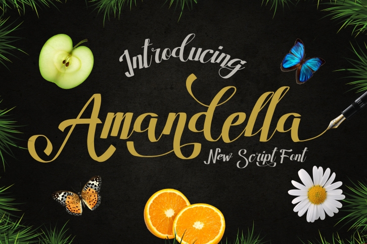 Amandella Script Font Download