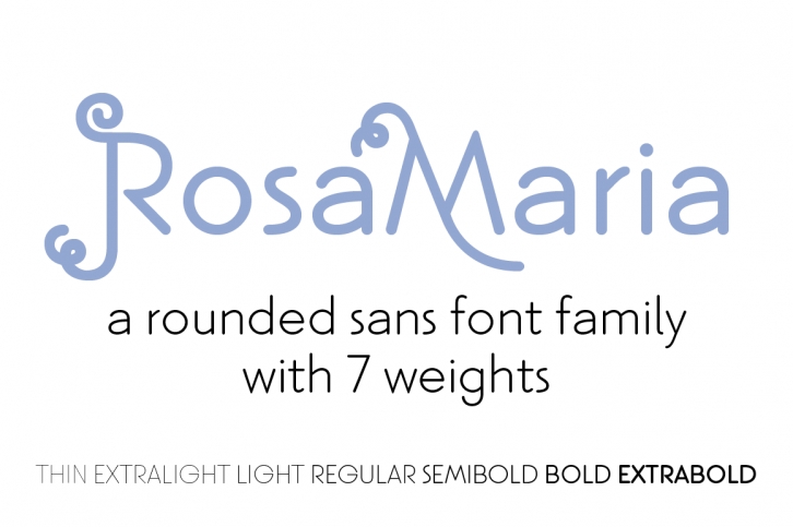 Rosa Maria Font Download