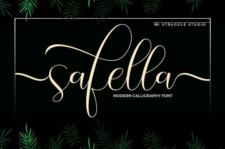 Safella - Modern Calligraphy Font Download