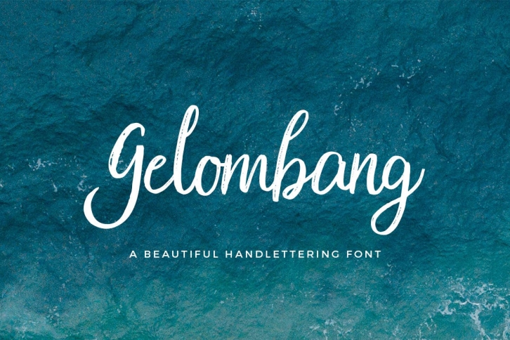 Gelombang Script Font Download