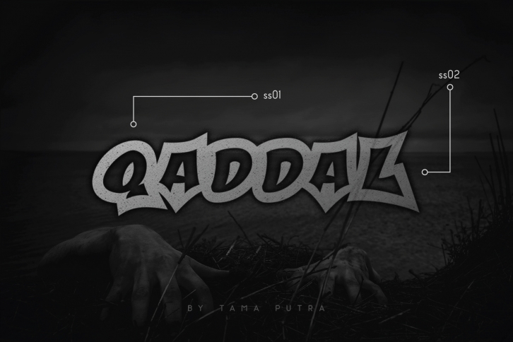 Qaddal Graffiti Font Font Download