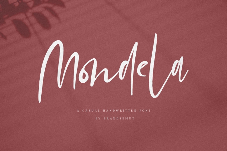 Mondela || Casual Handwritten Font Font Download