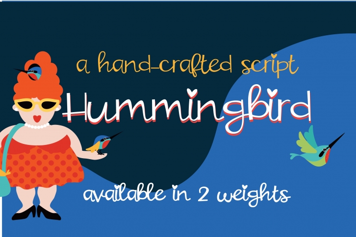 ZP Hummingbird Font Download