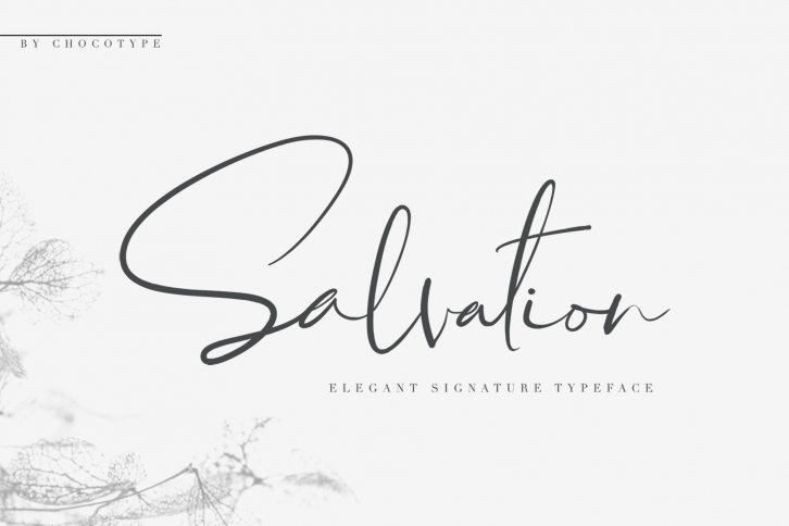 Salvation Font Download