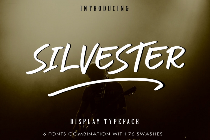 SILVESTER | 6 FONT BRUSH PEN Font Download