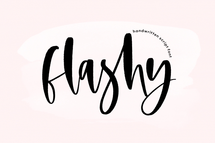 Flashy - A Handwritten Script Font Font Download