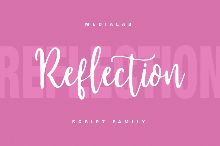 Reflection Family Font Download