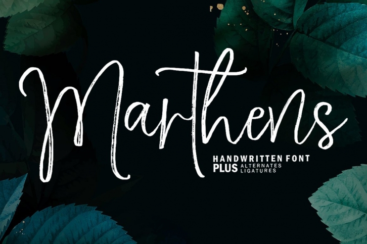 Marthens Script Font Download
